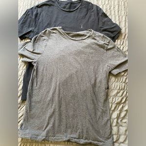 All Saints t shirt in gray